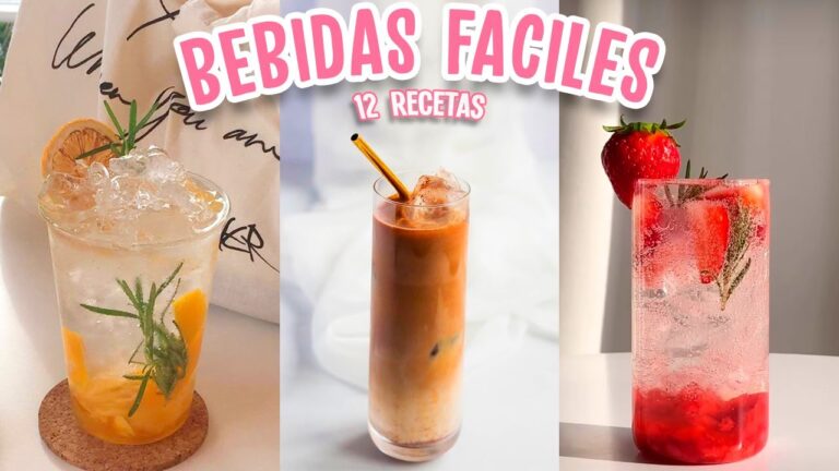 Recetas F&aacute;ciles de Bebidas Veraniegas