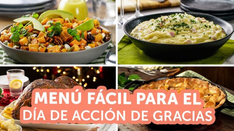 Ideas de Men&uacute;s Reconfortantes para Celebrar