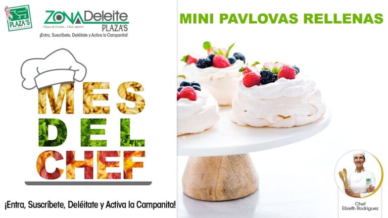 Del&eacute;itate con Postres de Merengue Crujiente