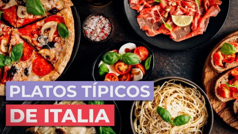 Platos T&iacute;picos de Italia en la Cocina Internacional