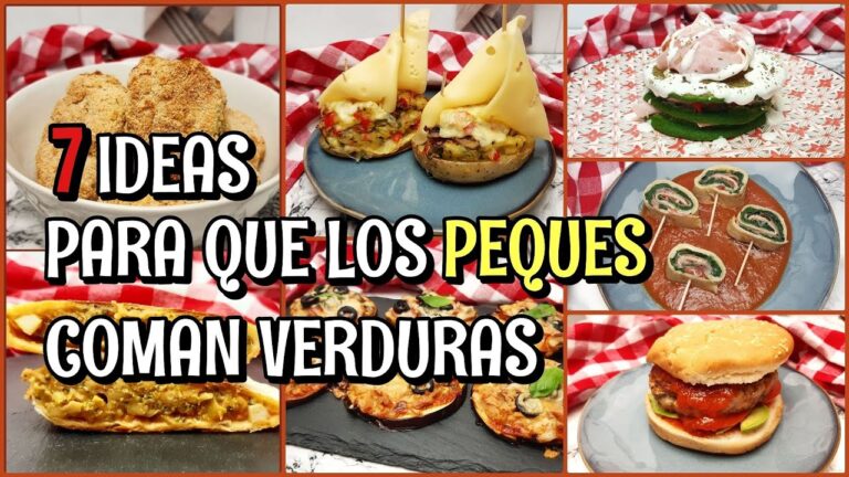 Platos Divertidos de Legumbres para Ni&ntilde;os