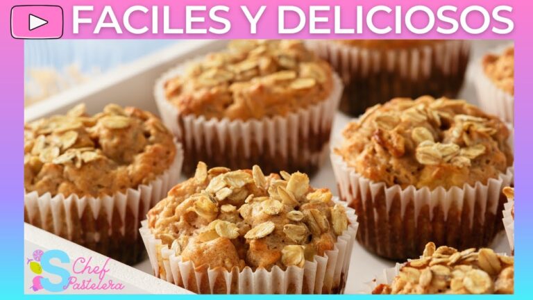 Deliciosos Desayunos Dulces con Muffins de Avena