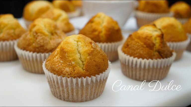 Magdalenas Esponjosas con Sabores Dulces: Delicias Irresistibles