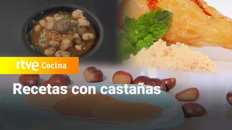 Deliciosas recetas de cocina con castañas frescas