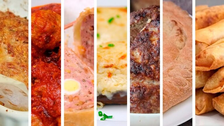 Deliciosas recetas de almuerzos con carne picada