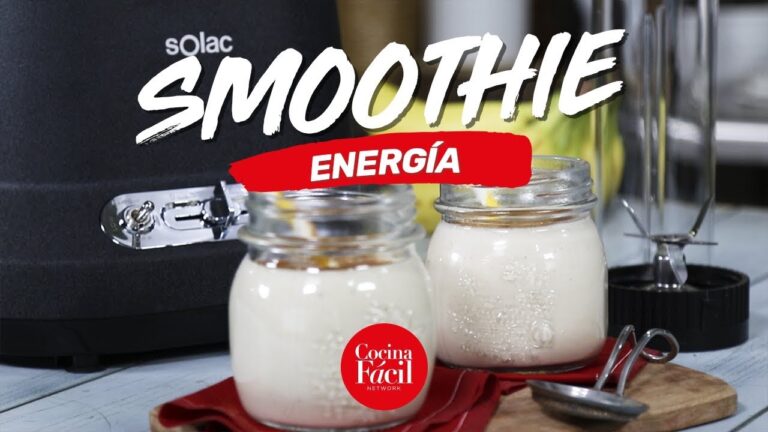 Smoothies Energ&eacute;ticos de Ingredientes Naturales