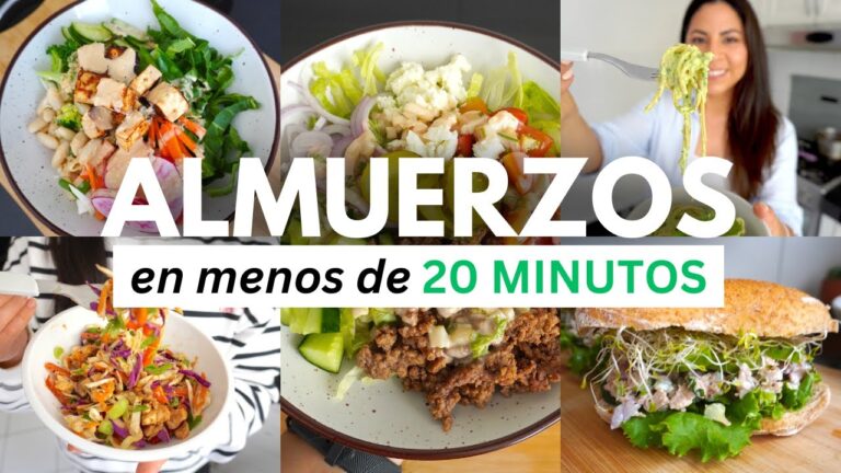 Almuerzos Sabrosos: Del&eacute;itate con Ensaladas Frescas