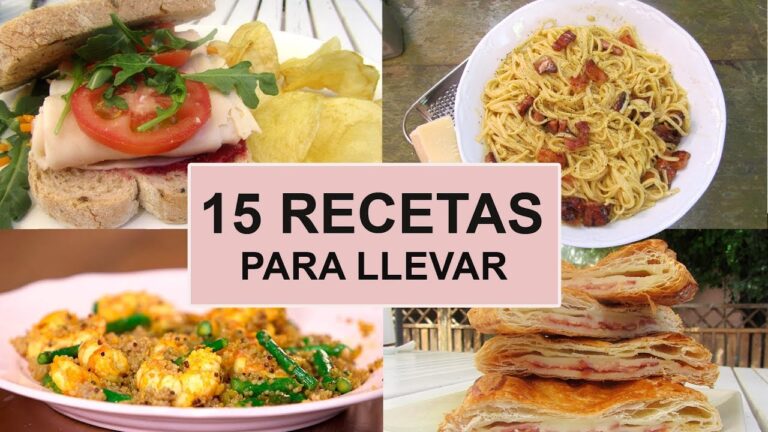 Bocadillos Creativos para Innovar el Men&uacute; del Almuerzo