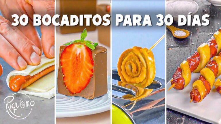 Snacks R&aacute;pidos para Todos los Gustos