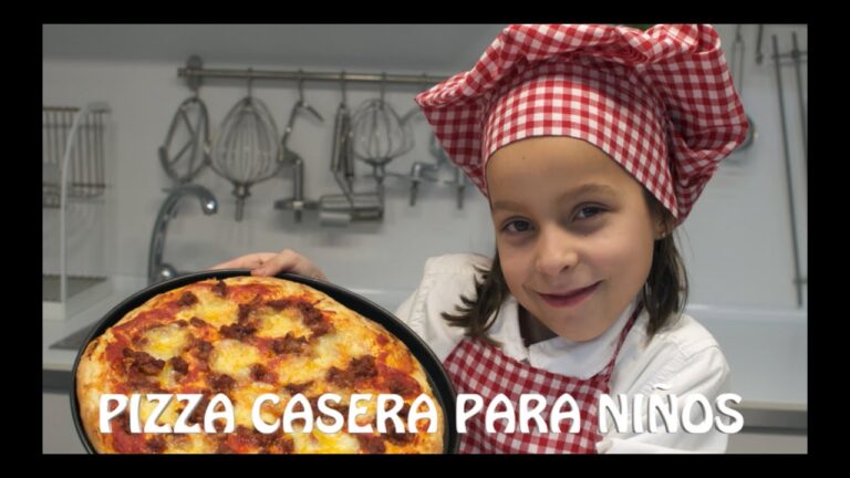 Recetas Sencillas de Pizza para Ni&ntilde;os