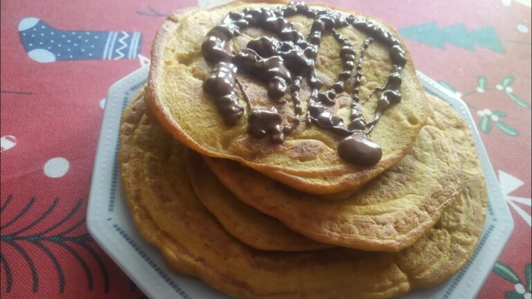Deliciosos pancakes de calabaza para sorprender a tu familia en el desayuno