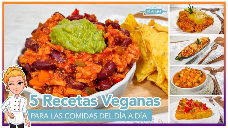 Recetas Veganas F&aacute;ciles para Platos Principales