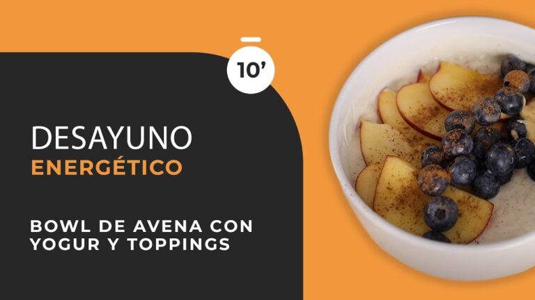 Desayunos Energ&eacute;ticos: Yogur y Granola para Empezar el D&iacute;a
