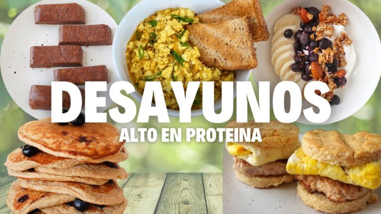 Desayunos Vegetarianos Sabrosos y Nutritivos
