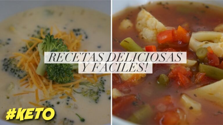 Ingredientes Keto para Sopas Saludables y Deliciosas