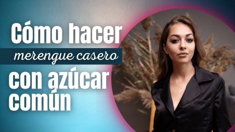 Del&eacute;itate con la Textura del Merengue en tus Postres