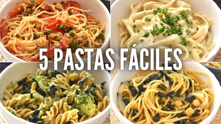 Deliciosos Ingredientes Veganos para Pasta Perfecta