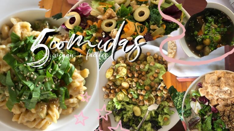 Men&uacute;s Veganos Sin Nueces: Sabores Deliciosos y Saludables