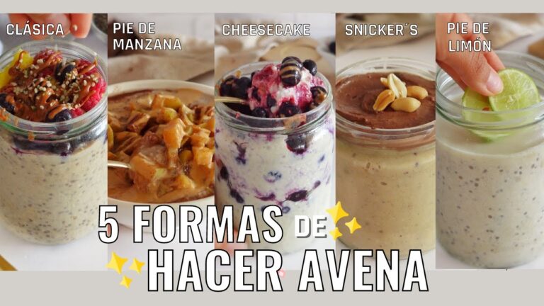 Desayunos Creativos de Avena con Frutas
