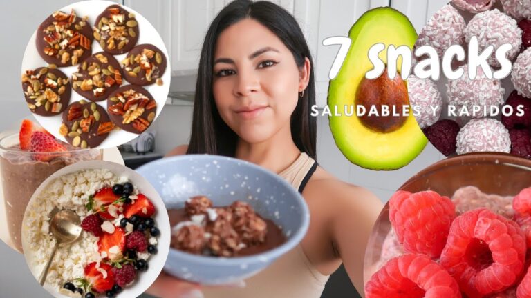 Deliciosas Opciones de Snacks Saludables