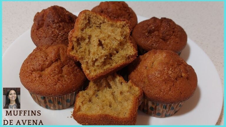 Deliciosos Muffins de Avena: Ingredientes Clave para Preparar en Casa