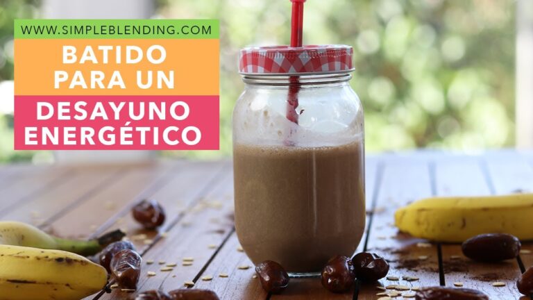 Smoothies Energ&eacute;ticos para un Desayuno Completo