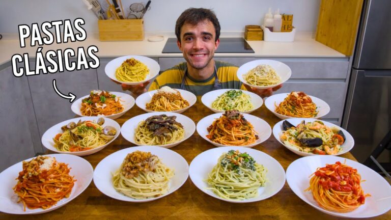 Recetas Cl&aacute;sicas de Pasta F&aacute;ciles y R&aacute;pidas