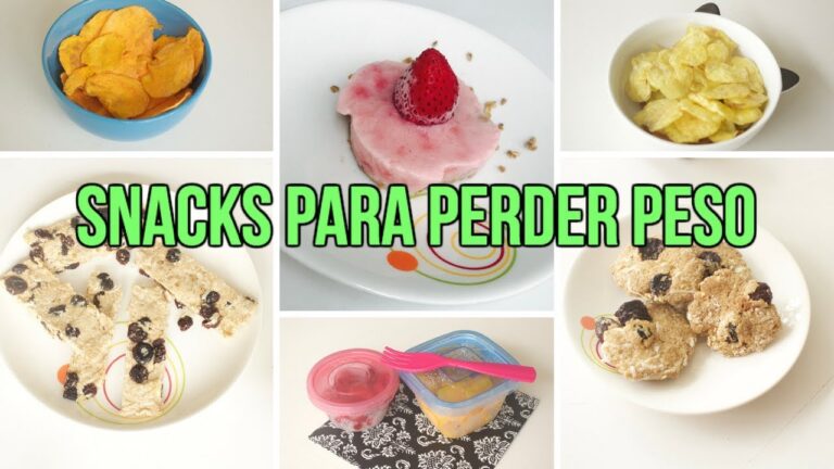 Alternativas Saludables y Bajas en Calor&iacute;as para Snacks
