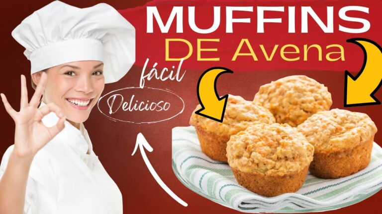 Desayunos Energ&eacute;ticos: Muffins de Avena Deliciosos y Saludables