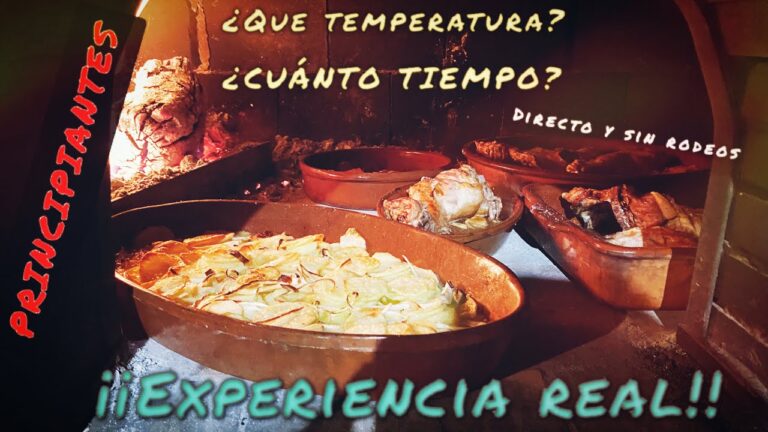 Trucos Esenciales para Cocinar con Horno de Leña