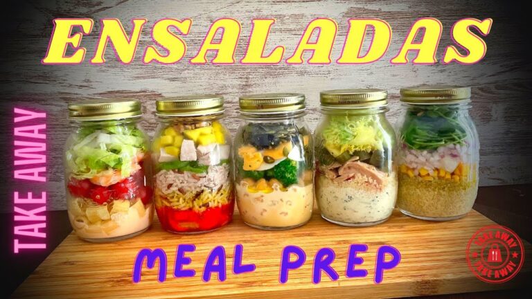 Ensaladas Frescas para un Almuerzo Saludable y Equilibrado